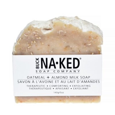 Oatmeal + Almond Milk Soap - Buck Naked